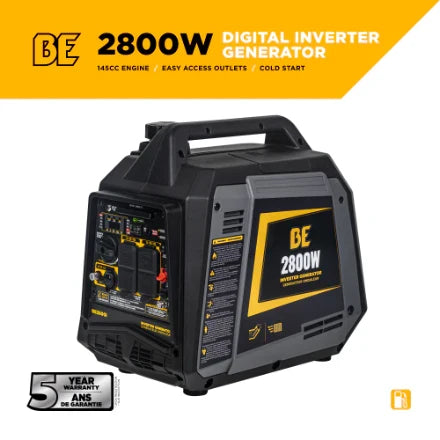 BE2800i Inverter Generator — 2800W