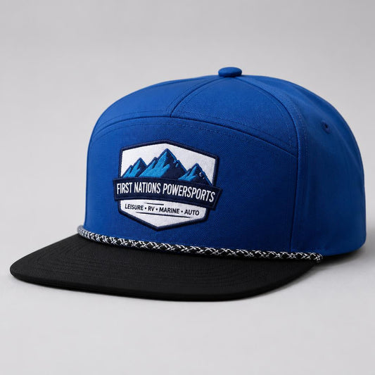 FNPS Golf Hat - Royal Blue / Black Brim