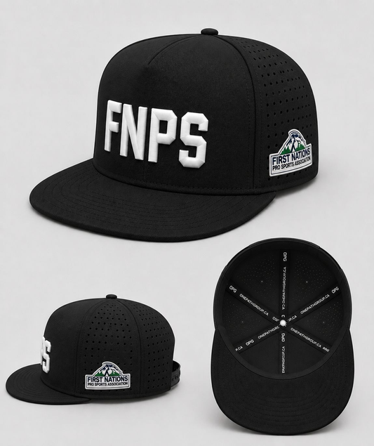 FNPS 3D Puff Embroidered Hat - Black
