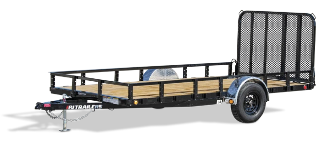 83" x 14' Single Axle Utility Trailer