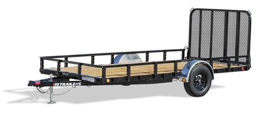 83" x 14' Single Axle Utility Trailer
